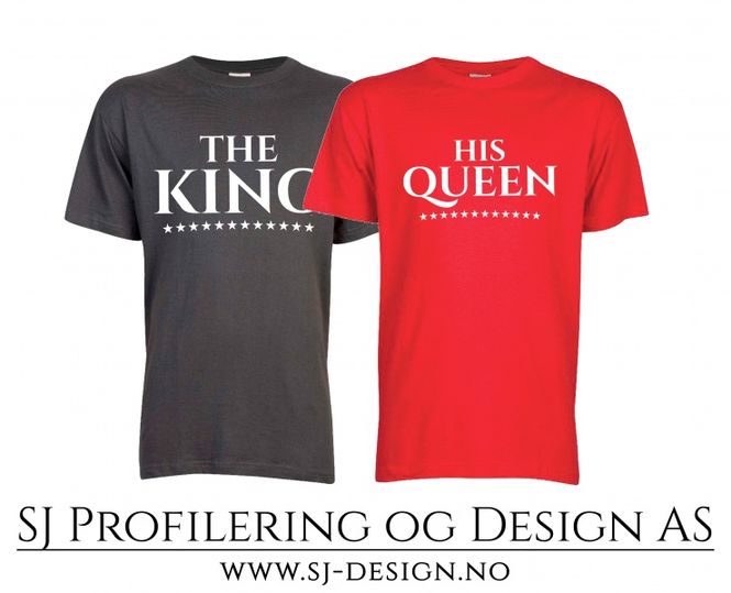 Hovedbilde King and Queen Tee - Sett